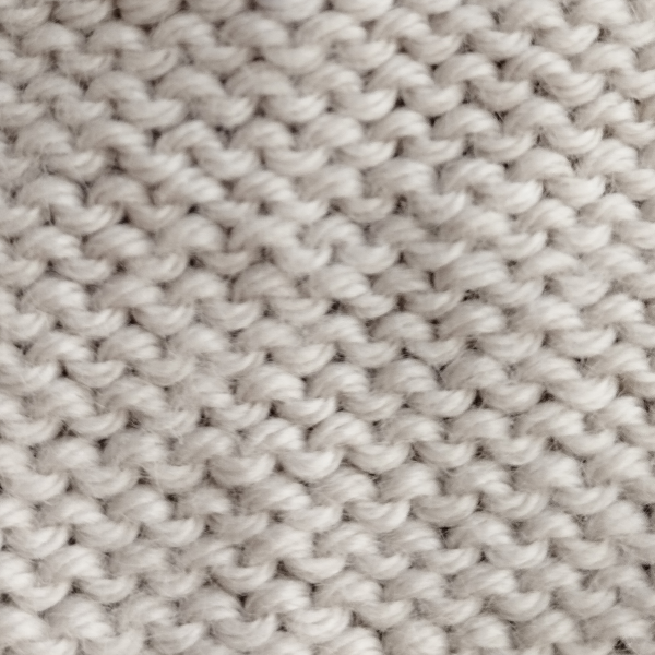 Aperçu d'un tricot maille envers